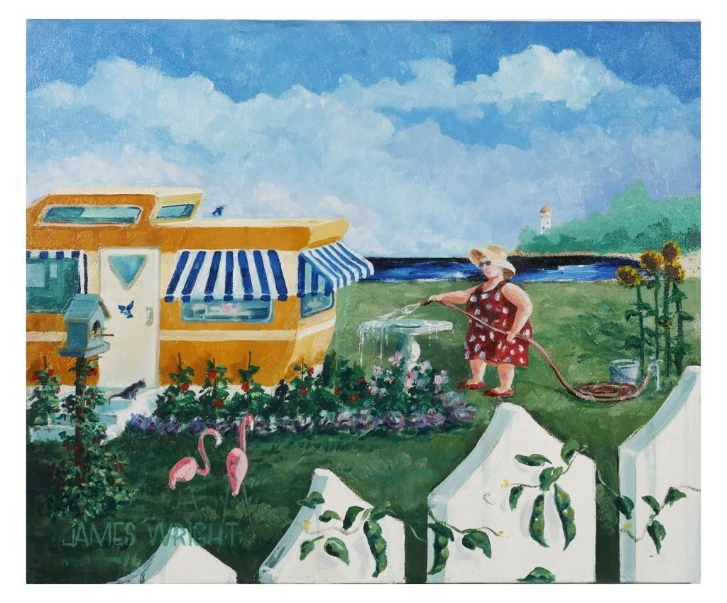 JAMES WRIGHT, FOLK ART FLORIDA