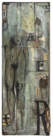 JAMIE KELTY ASSEMBLAGE PAINTING