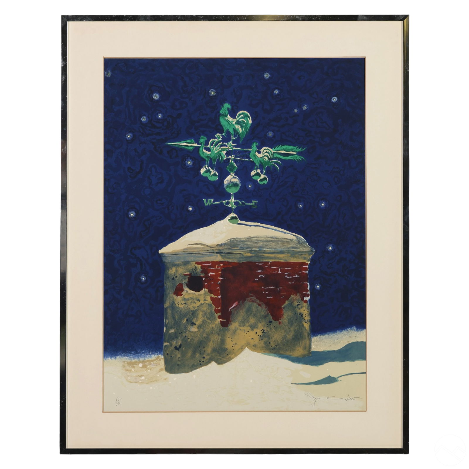 JAMIE WYETH B1946 LE WEATHERVANE