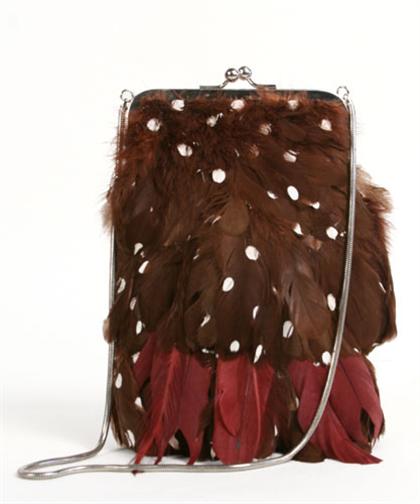 Jamin Puech feather evening
