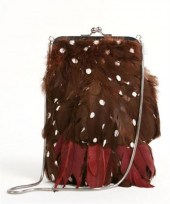 Jamin Puech feather evening ba