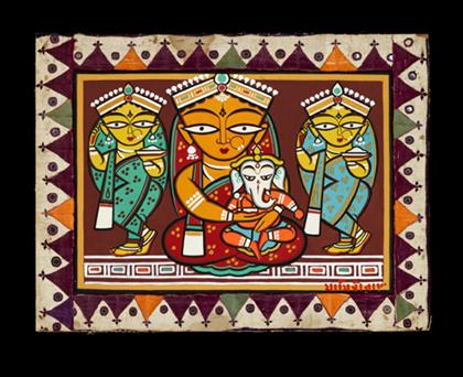 JAMINI ROY  (indian 1887-1972) 