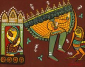 JAMINI ROY  (indian 1887-1972)