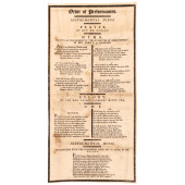 JAN. 9, 1800 BROADSIDE ANNOUCE