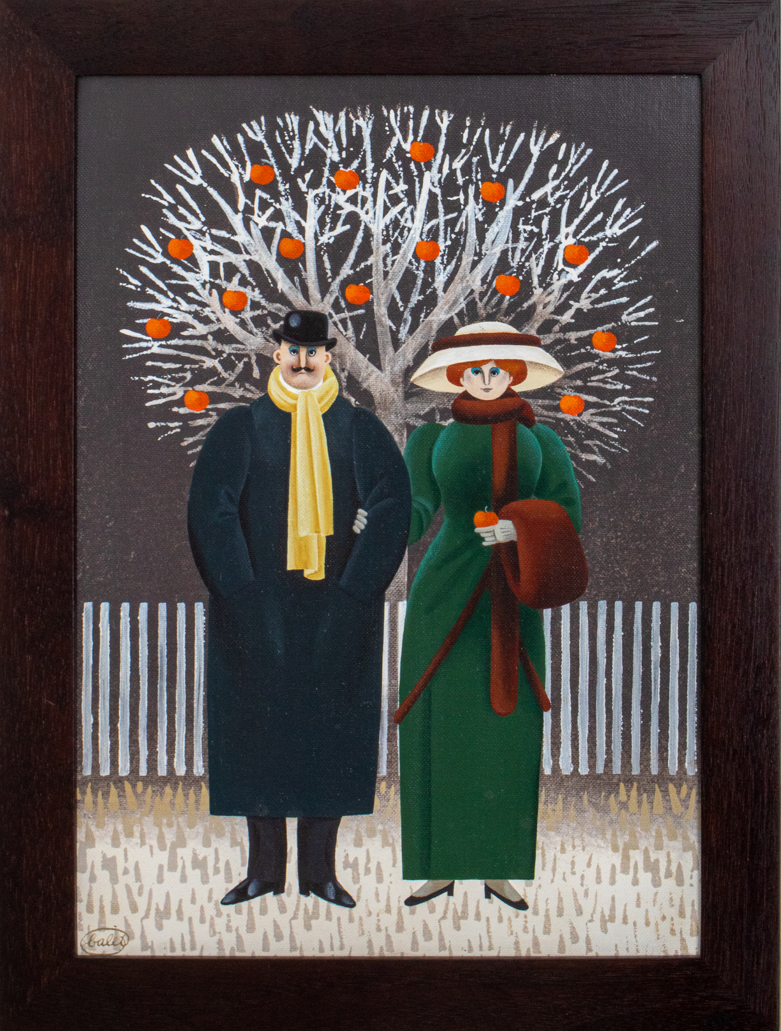 JAN BALET "ADAM AND EVE IN