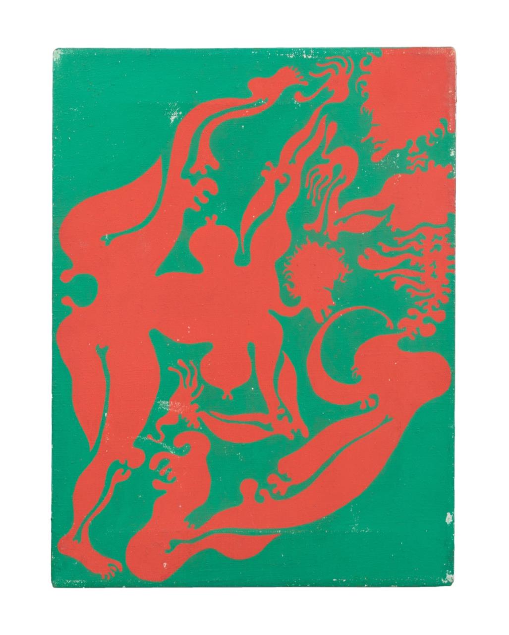 JAN DOBKOWSKI "NAPASTLIWA" 1971 OIL