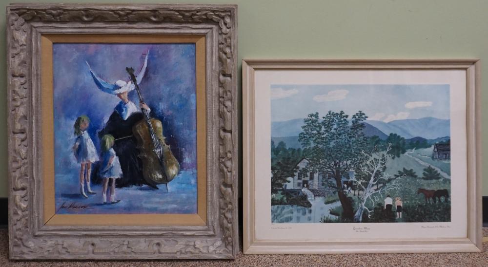 JAN HANSON, NUN WITH CELLO AND