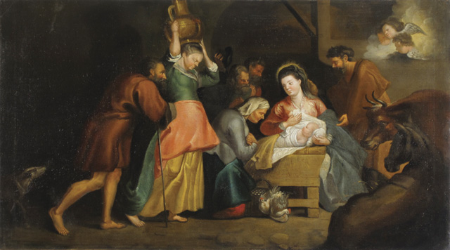 JAN HAVICKSZ STEEN OIL ON CANVAS