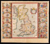JAN JANSSON MAP OF BRITANNIAJa