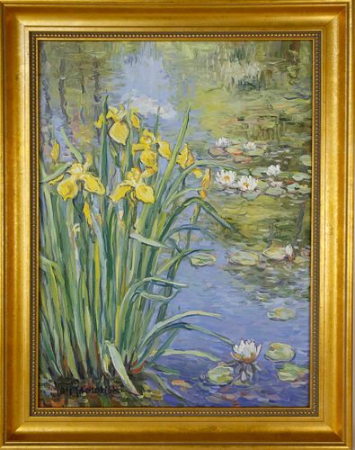 JAN PAWLOWSKI OIL ON CANVAS