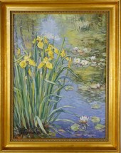 JAN PAWLOWSKI OIL ON CANVAS "B