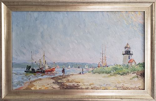 JAN PAWLOWSKI OIL ON CANVAS