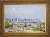 JAN PAWLOWSKI OIL ON CANVAS "V