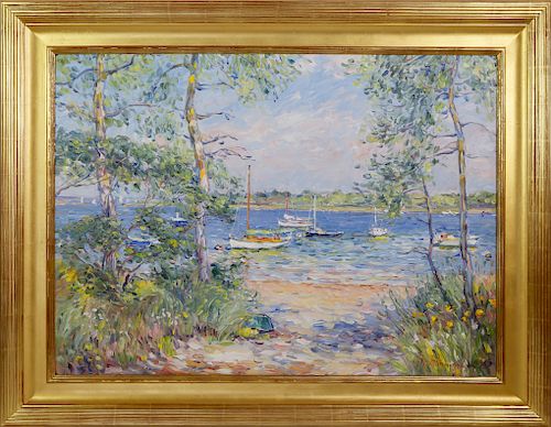 JAN PAWLOWSKI OIL ON CANVAS