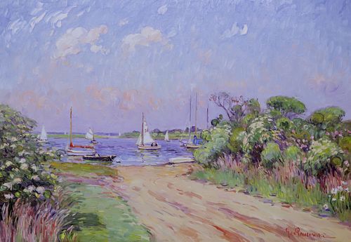 JAN PAWLOWSKI OIL ON LINEN