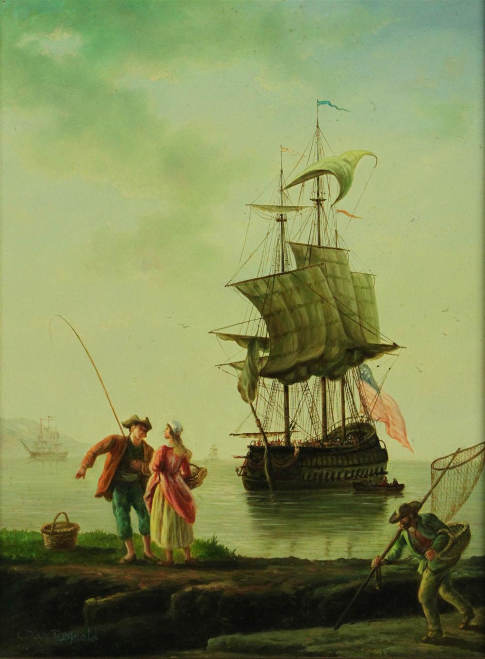 JAN REYNOLD SEA SHORE WITH
