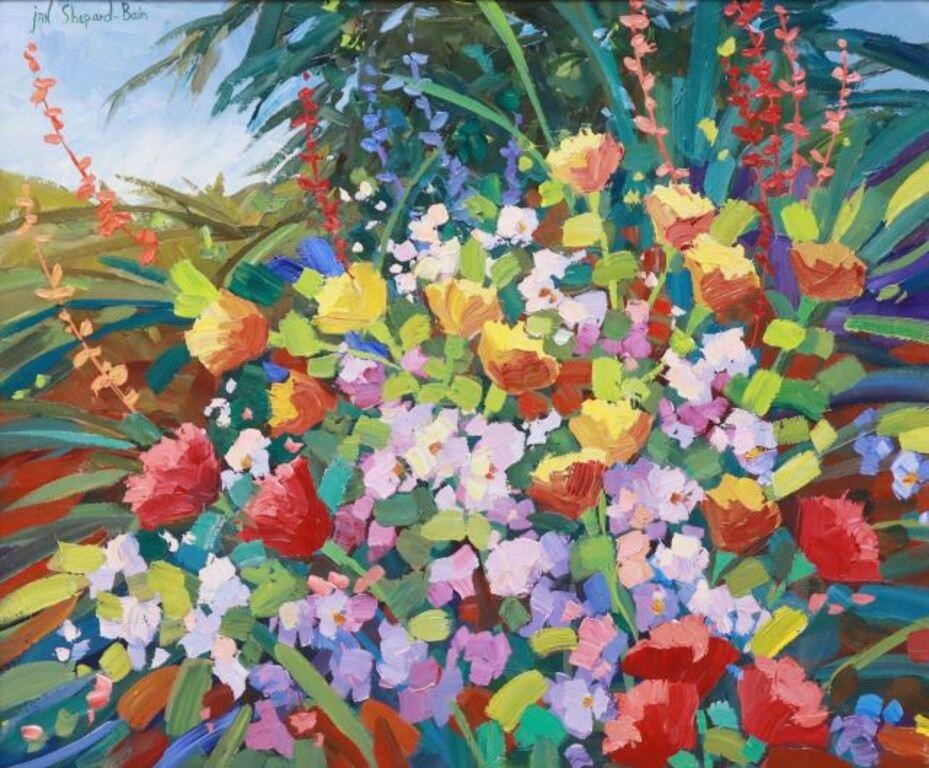 JAN SHEPARD-BAIN (B.1936) 'FLORAL