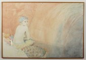 JAN VANRIET, ODALISQUE ROSE, W