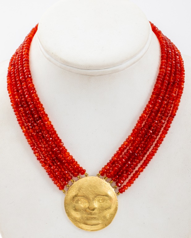JANE A. GORDON 18K YELLOW GOLD