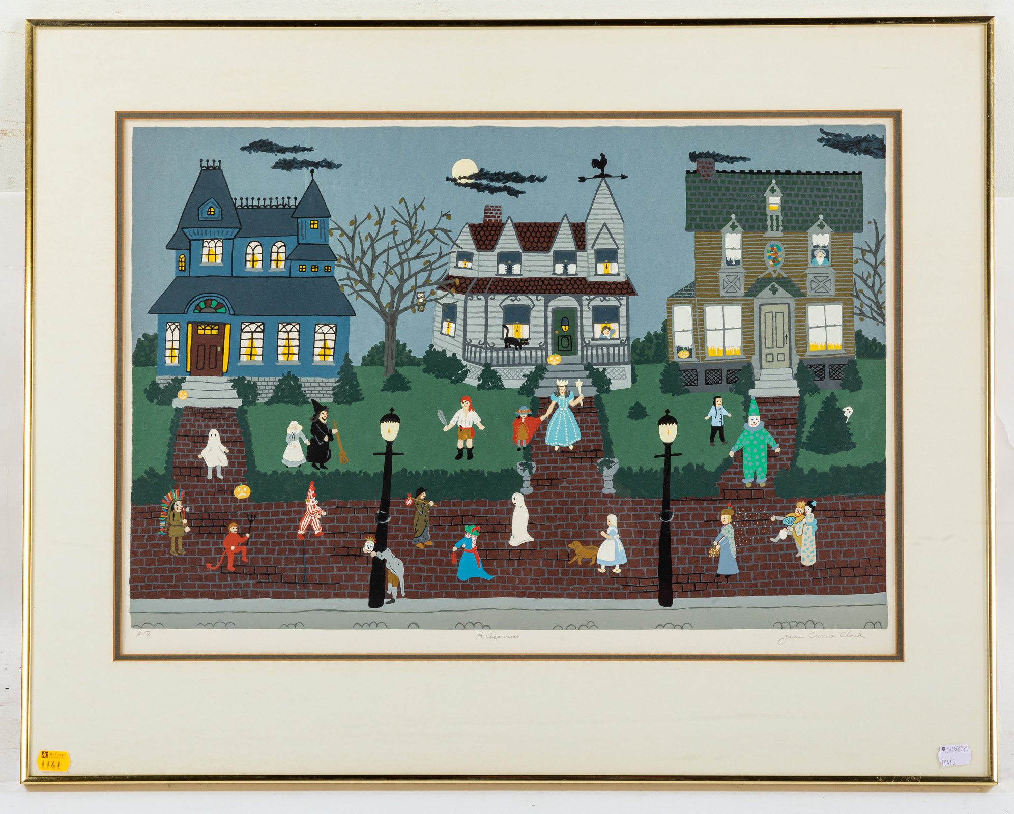 JANE CURRIE CLARK. "HALLOWEEN,"
