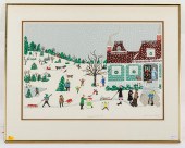 JANE CURRIE CLARK. "SNOW CHRIS