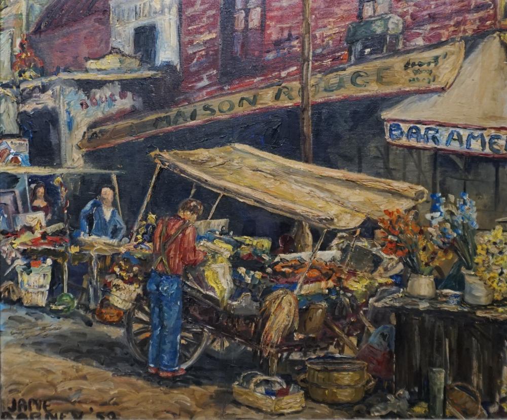 JANE DARNEY, 1950S, STREET VENDORS,