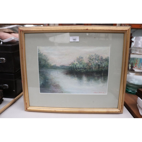 Jane Hill crayon on paper, S.L.R,