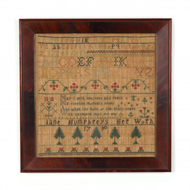 JANE HUMPHREYS' FRAMED NEEDLEWORK