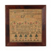 JANE HUMPHREYS' FRAMED NEEDLEW