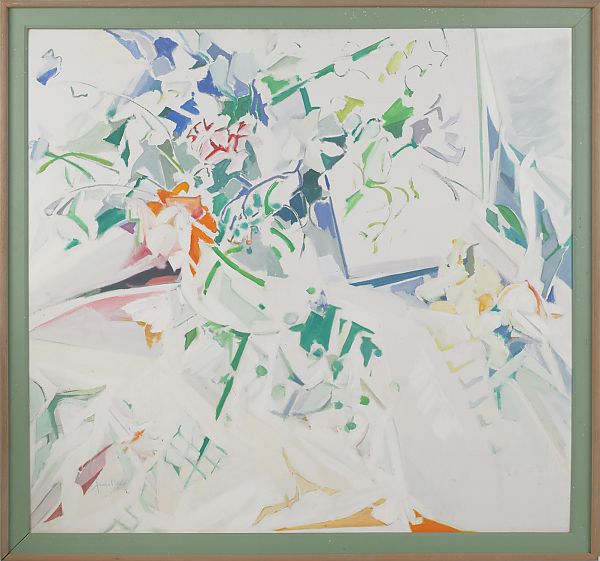 Jane Piper (American 1916-1991) oil
