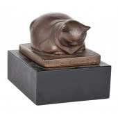 Jane Poupelet cat sculpture Al