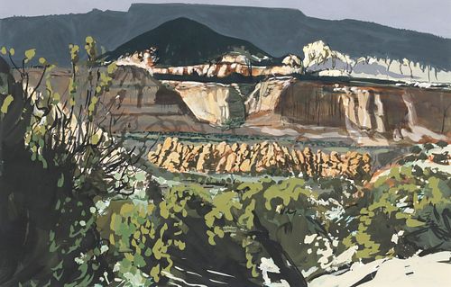 JANE STARKS (B.1951) GOUACHE