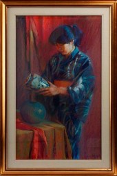 JANE UREN SCOTT PASTEL, 'THE C