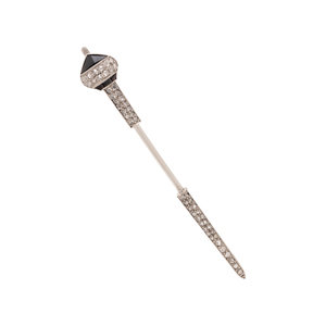 JANESICH, FRENCH, ART DECO, DIAMOND