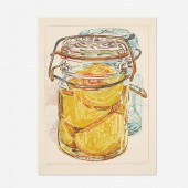 Janet Fish. Preserved Peaches