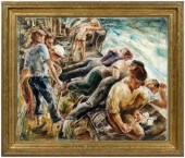 Janet Folsom painting (America