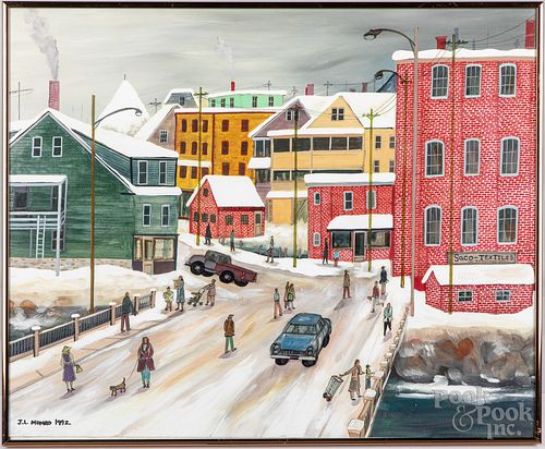 JANET L. MUNRO OIL ON BOARD