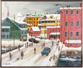 JANET L. MUNRO OIL ON BOARD WI