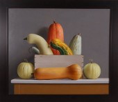 JANET RICKUS OIL ON BOARD "STI