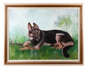 JANETTE MERCER SIGNED OIL PAIN