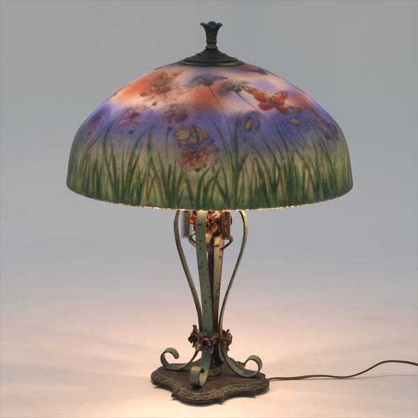 JANETTE REVERSE PAINTED GLASS