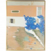 JANICE BIALA, LARGE OIL ON CAN