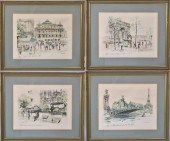 JANICOTTE, SET FOUR COLORED LI