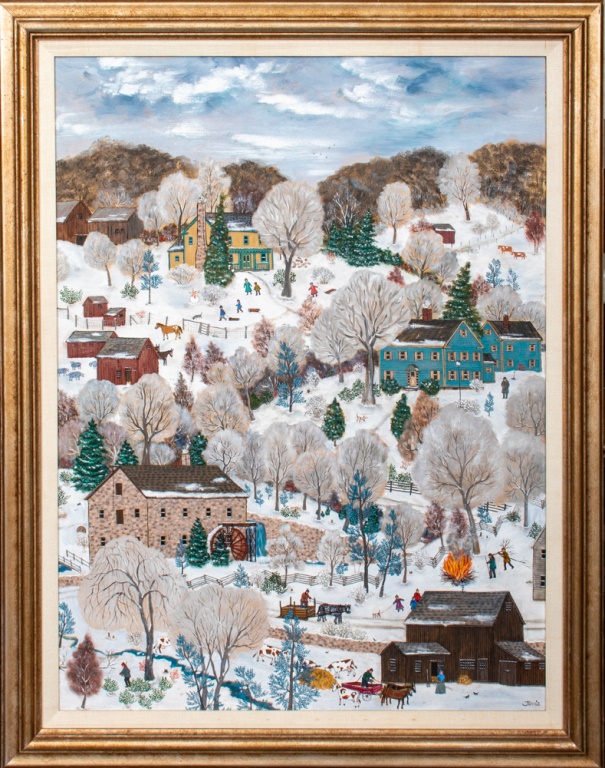 JANIS PRICE 'WINTER LANDSCAPE'