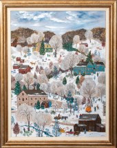 JANIS PRICE 'WINTER LANDSCAPE'