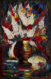 JANIS TIDEMANIS STILL LIFE OIL