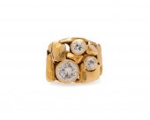 JANIYE MIYE 24/18K GOLD AND DI