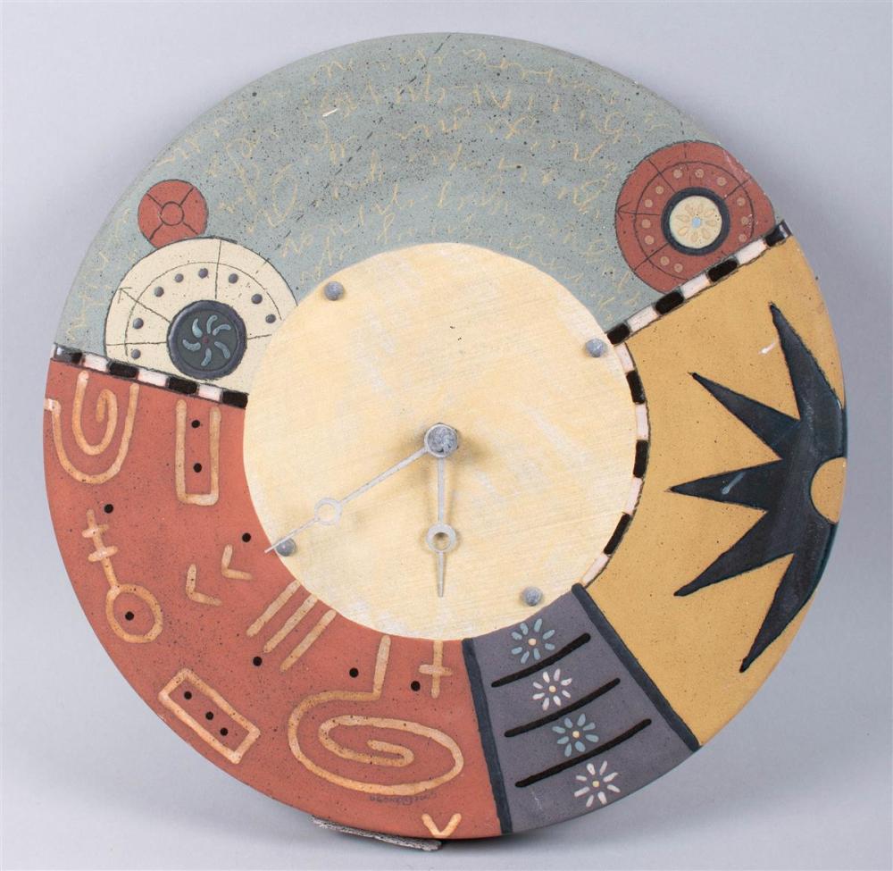 JANNA UGONE CERAMIC CLOCK WIDTH: 10