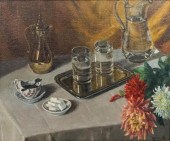 JANOS HENCZ (1883-?) STILL LIF