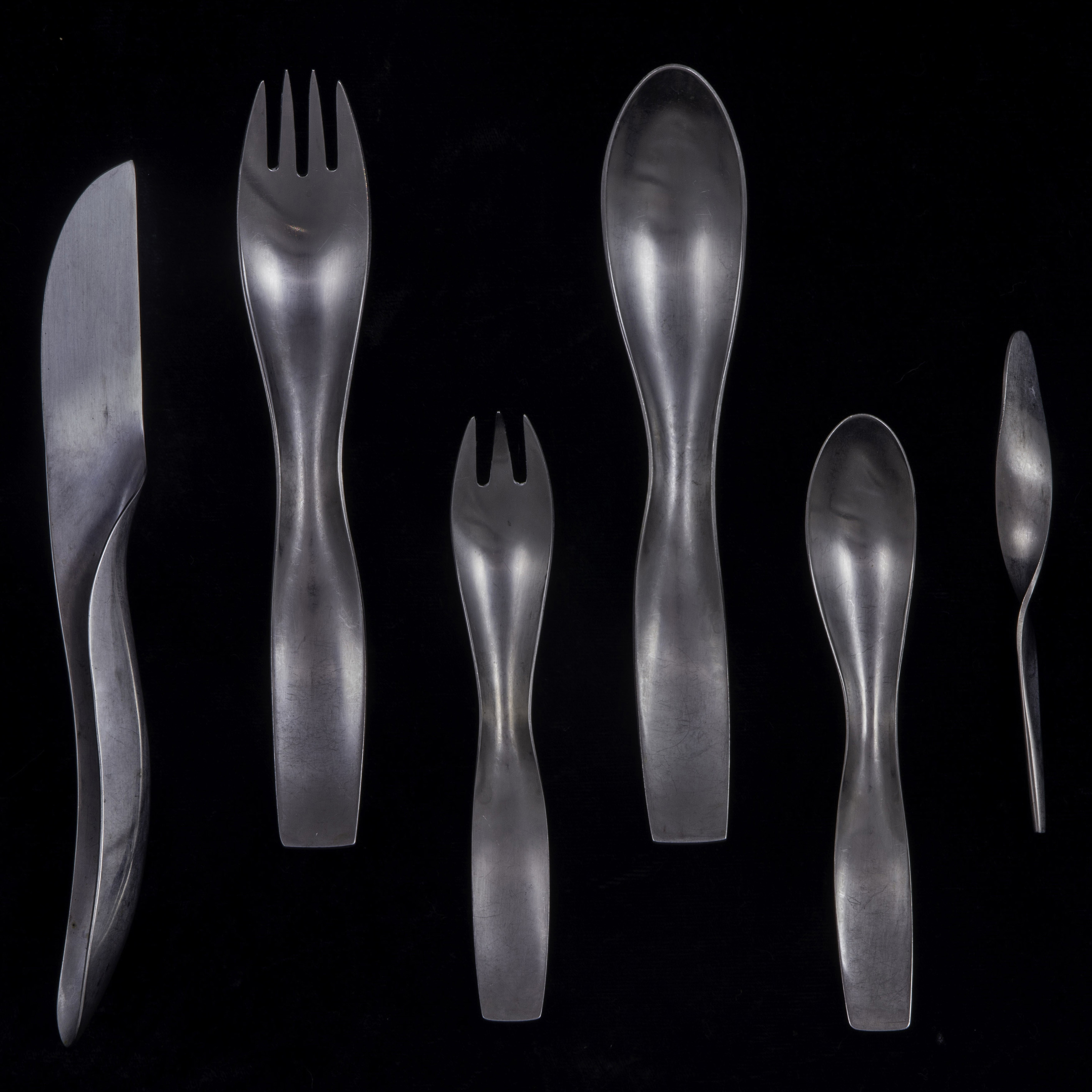 JANOS MEGYIK, DANUBE FLATWARE